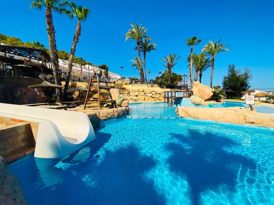 Canario Apartment - Imperial Park - Sea View, 6 Pools, Terrace Кальпе Экстерьер фото